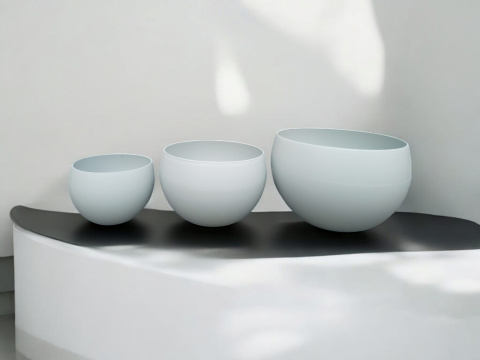 Doniczka Cool.ka 160mm Biała